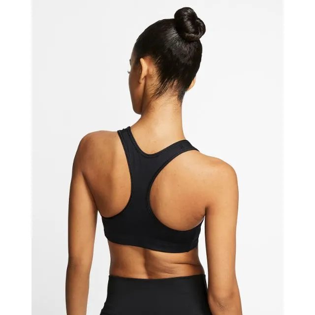 Nike Swoosh Medium Support Non-Padded Women Training Bra Black Bv3630-010