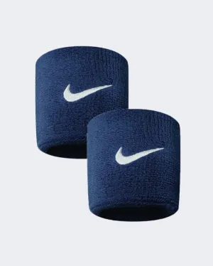 Nike Swoosh Wrist Men Training Band Navy/White