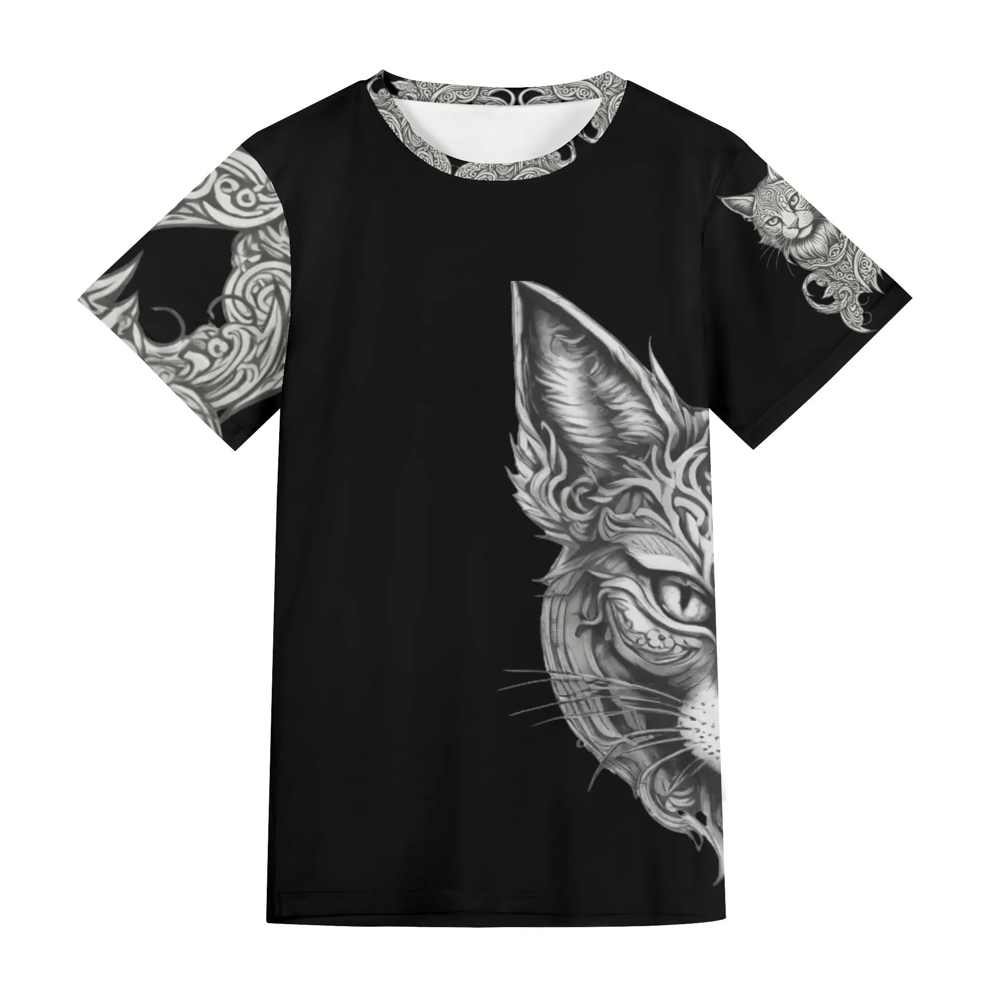 Nordic Kitty Unisex Adult Short Sleeve