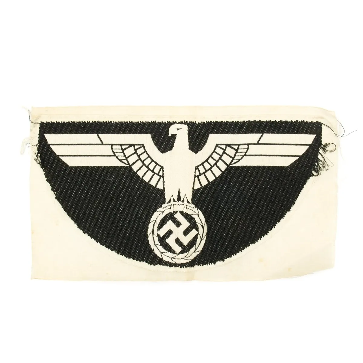 Original German WWII Army Heer Sports Shirt Eagle Insignia for M35 Sport Shirt - Unissued