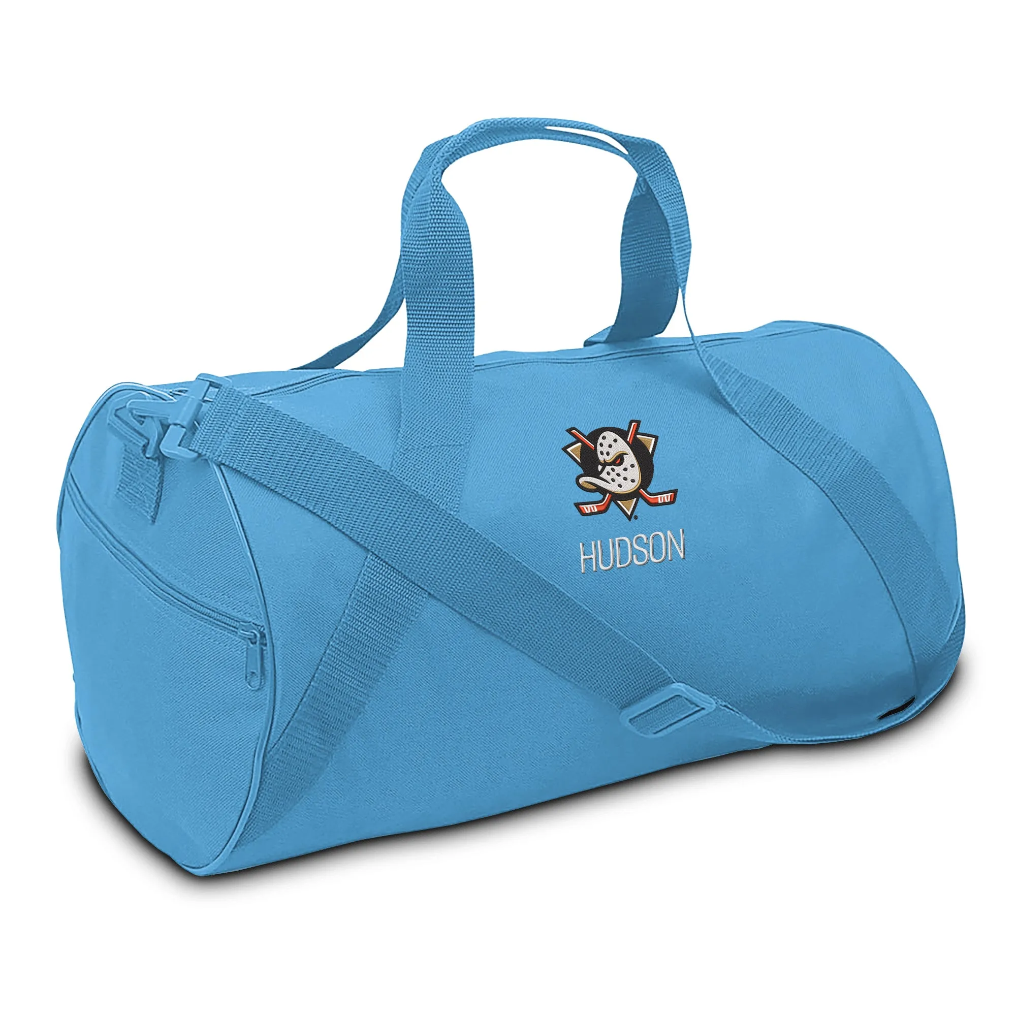 Personalized Anaheim Ducks Duffel Bag