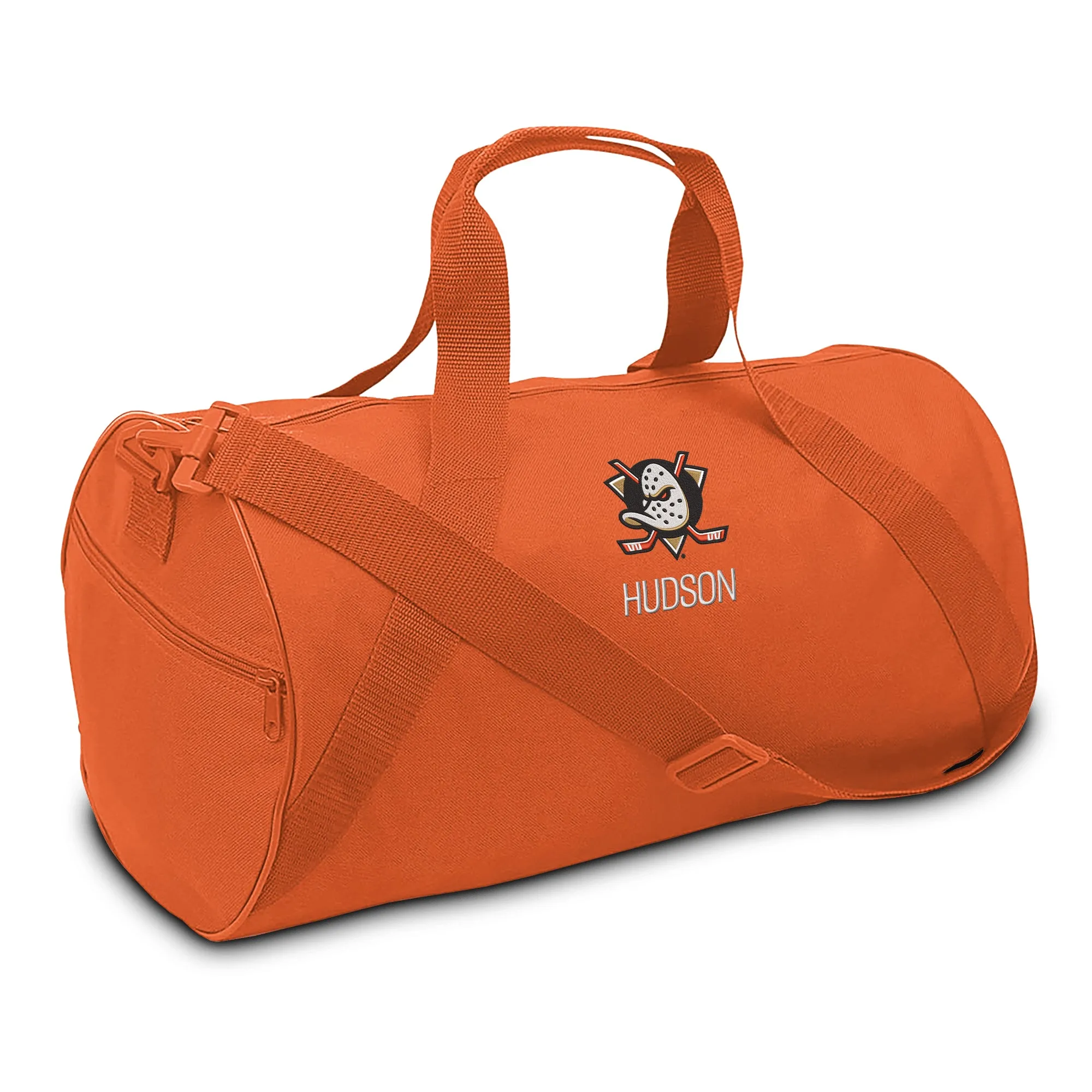 Personalized Anaheim Ducks Duffel Bag