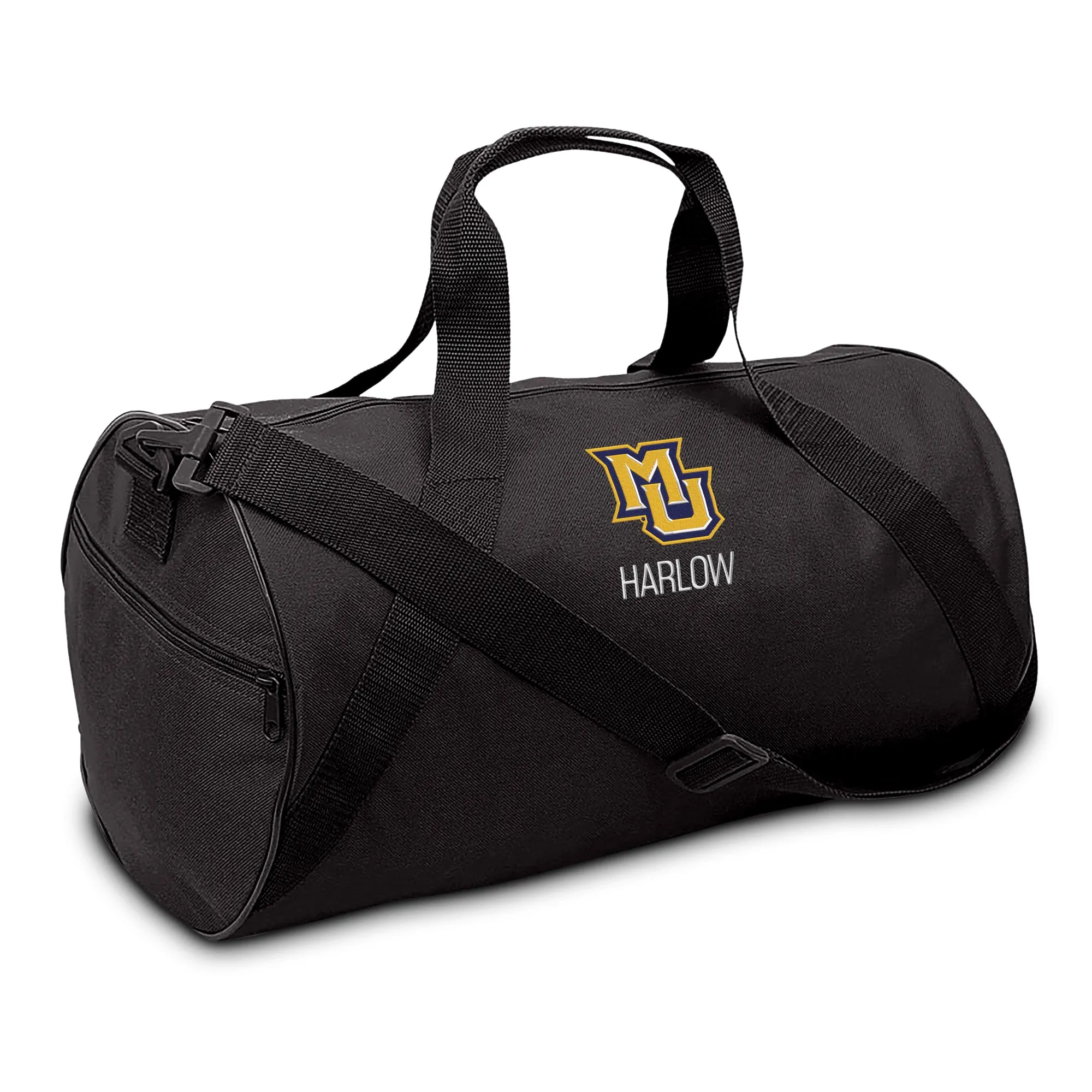 Personalized Marquette Golden Eagles Duffel Bag