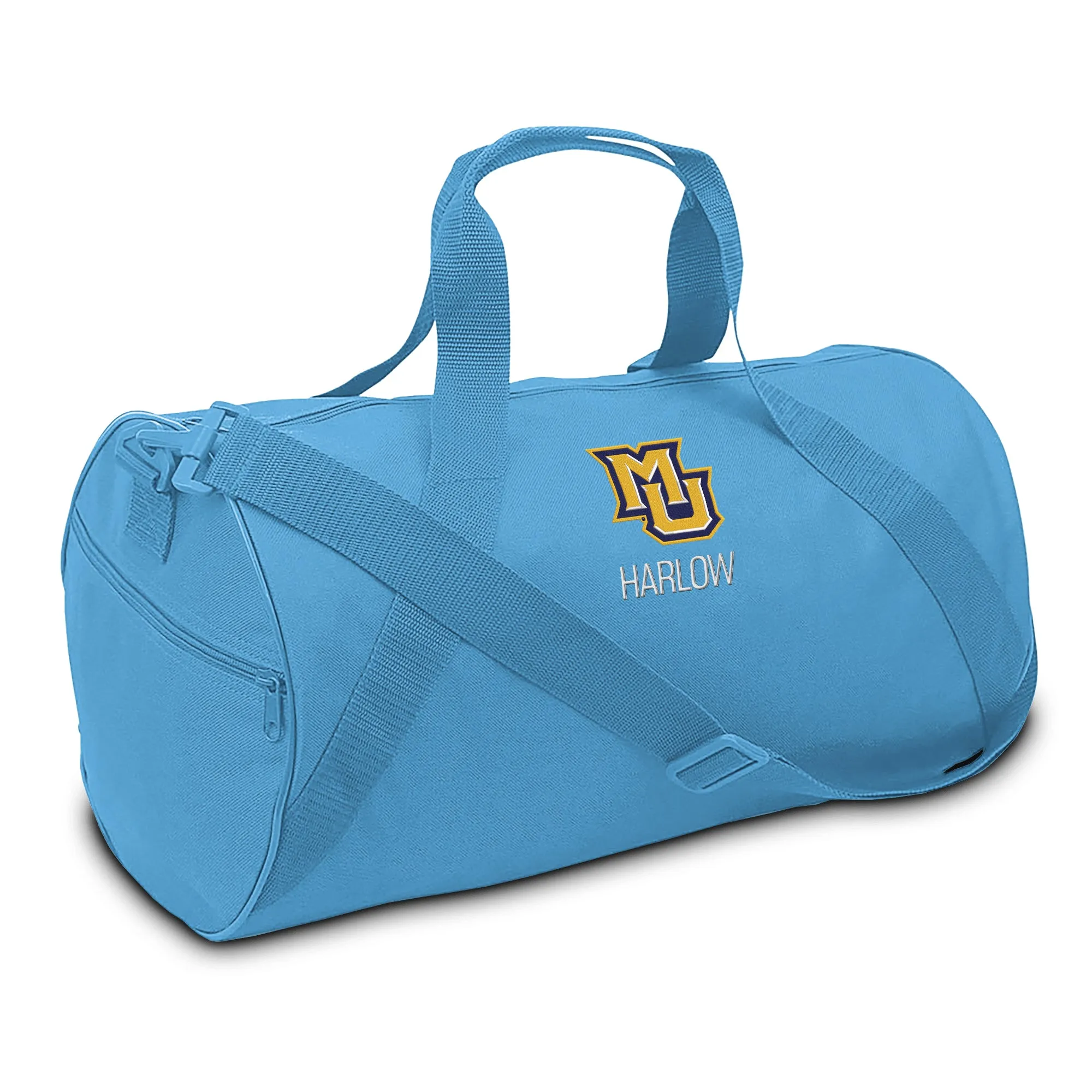 Personalized Marquette Golden Eagles Duffel Bag