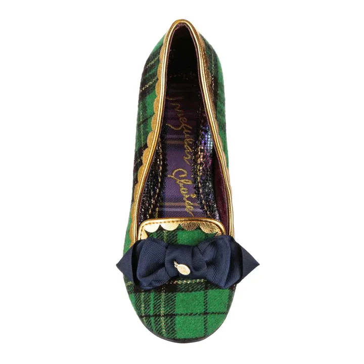 Prim and Proper in Green & Black by Irregular Choice