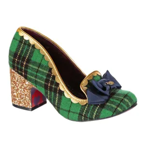 Prim and Proper in Green & Black by Irregular Choice