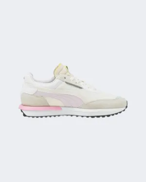 Puma City Rider Women Running  Shoes White/Lavender