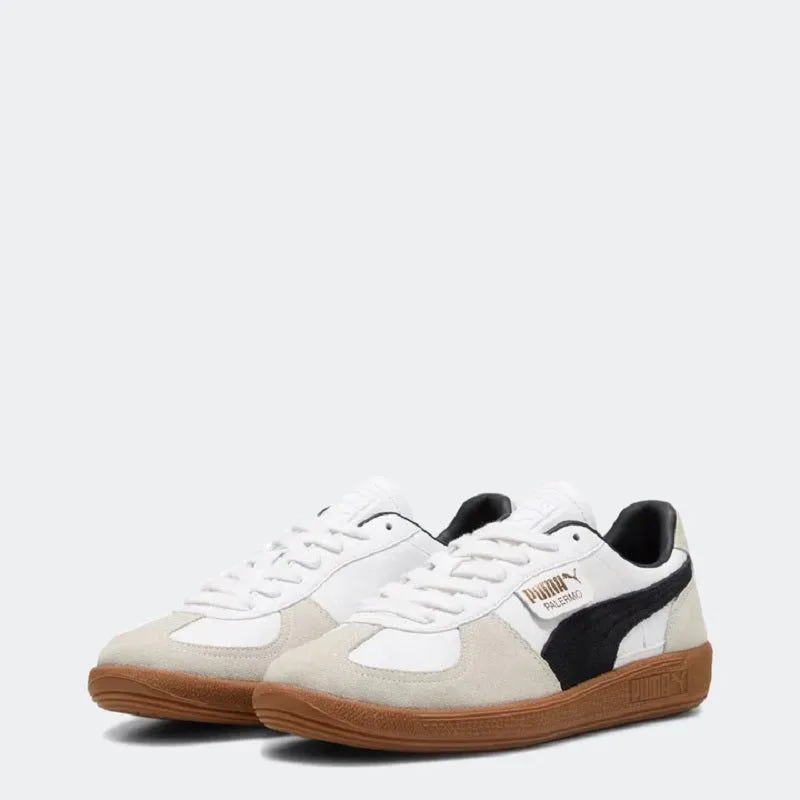 Puma Men's Palermo Leather Shoes - White Vapor / Grey Gum