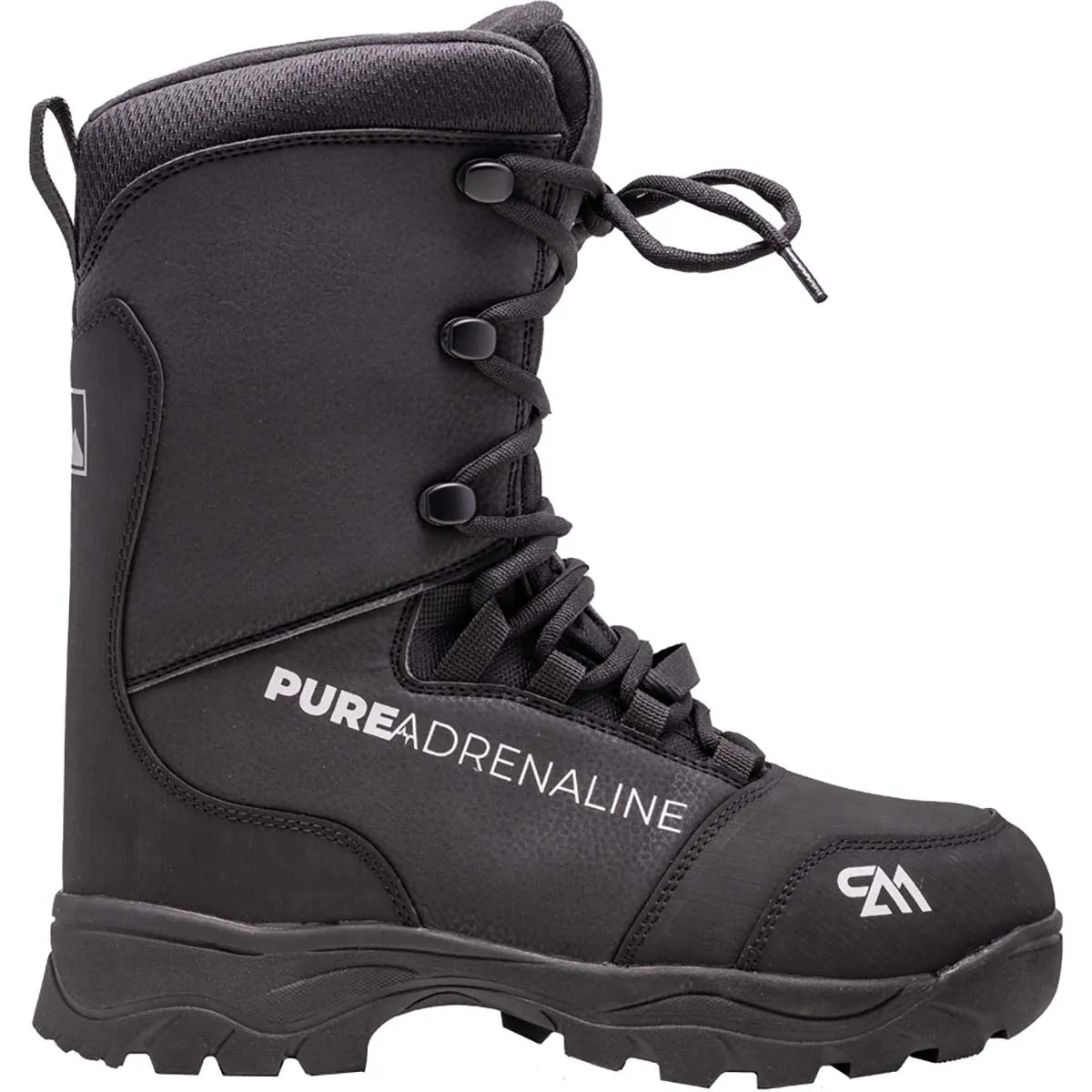 Pure Adrenaline Men's Elevate Series Waterproof Snowmobile Boots - Standard Lacing w/3M Thinsulate