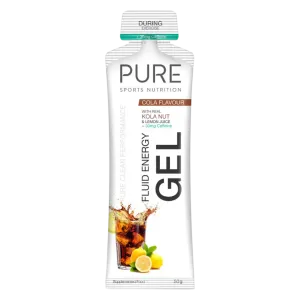 Pure Sports Nutrition - Fluid Energy Gels - Cola (with caffeine)