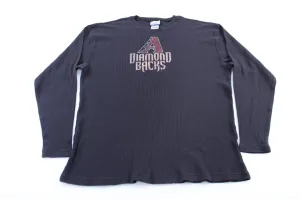 Reebok Arizona Diamondbacks Black Thermal LS T-Shirt