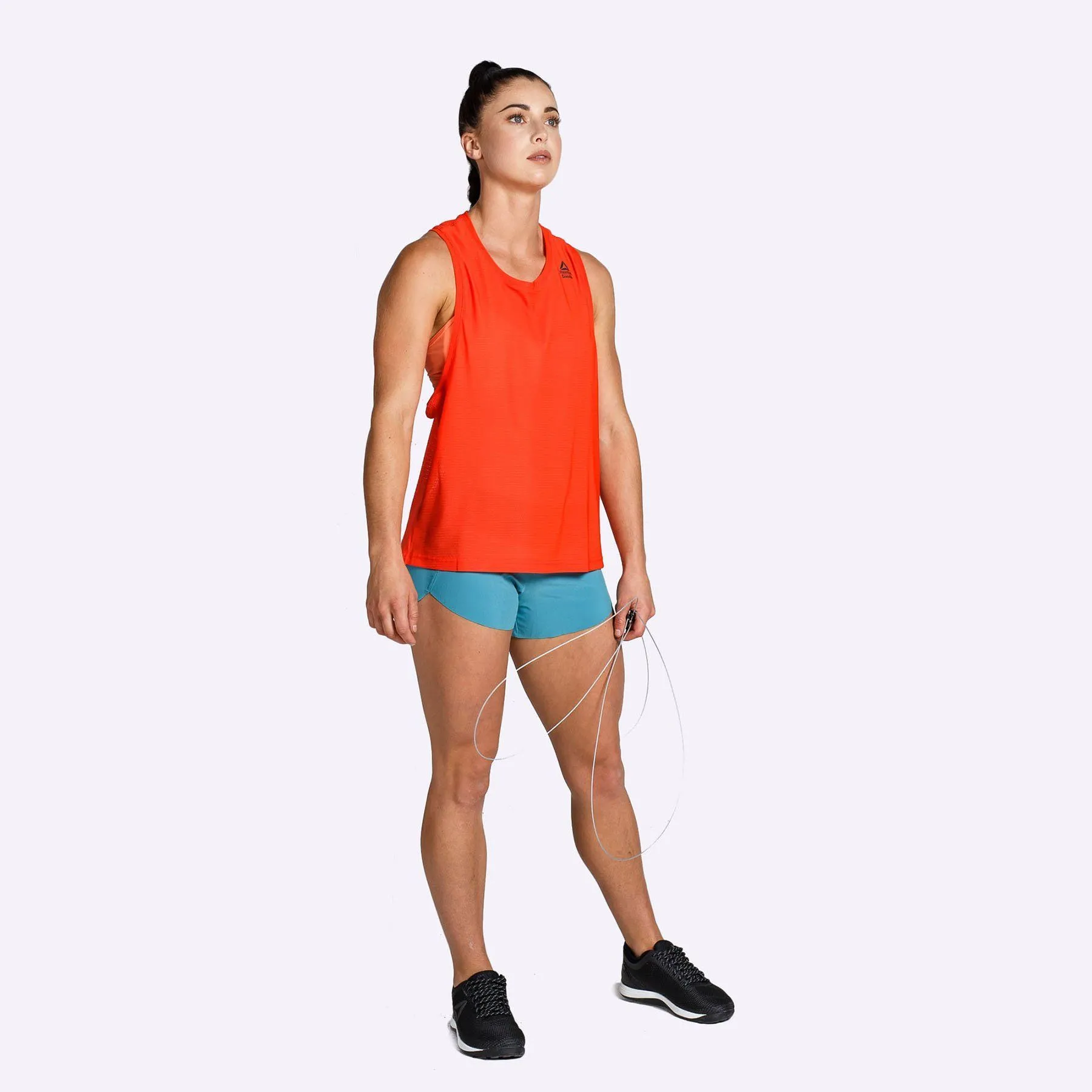 Reebok - Women's CrossFit Jacquard Tank Top - Canton Red