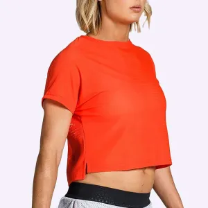 Reebok - Women's CrossFit Jacquard Tee - Canton Red