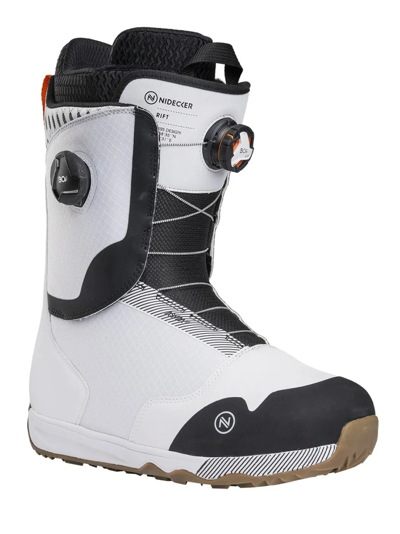 Rift White Snowboard Boots