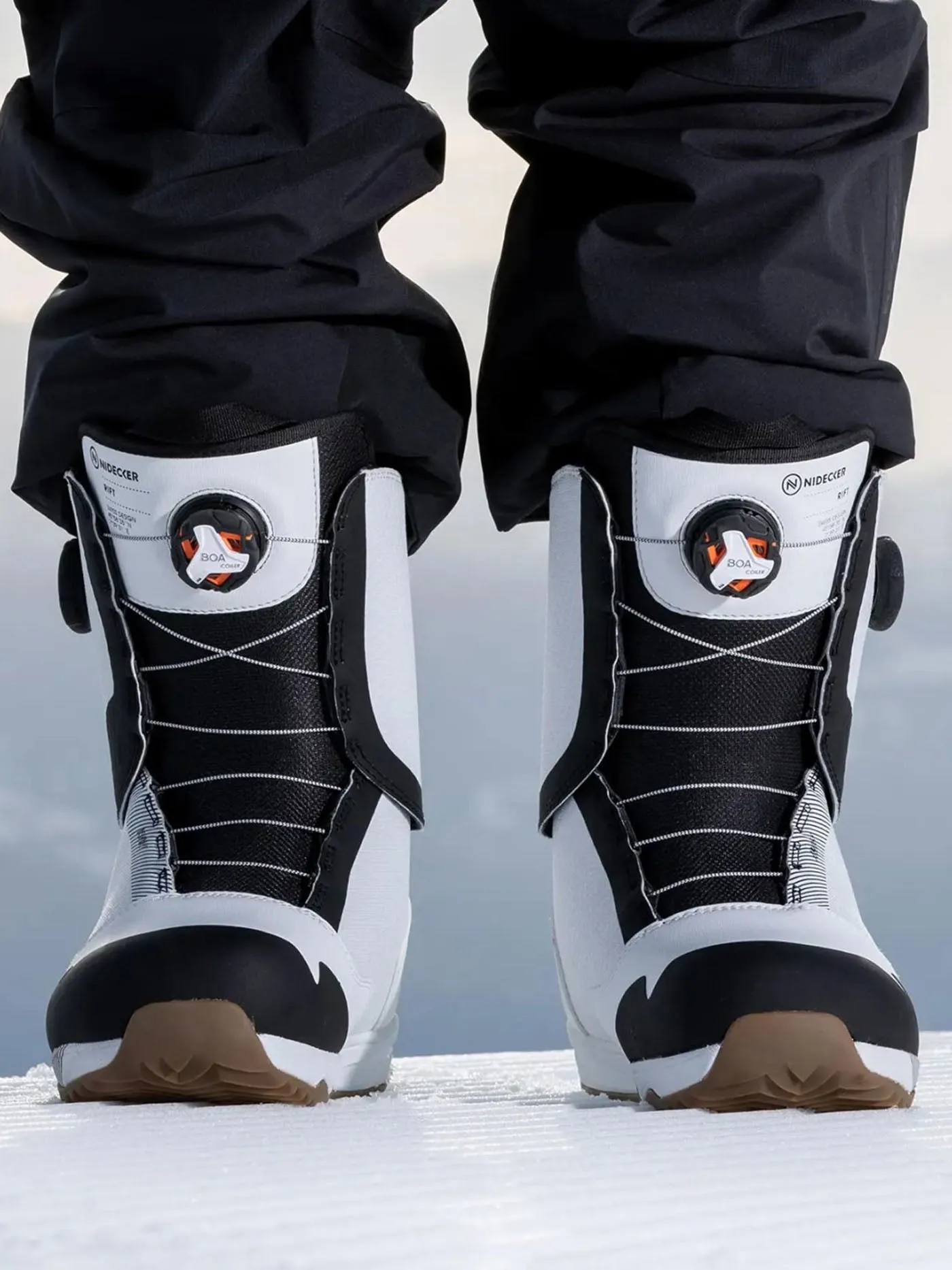 Rift White Snowboard Boots