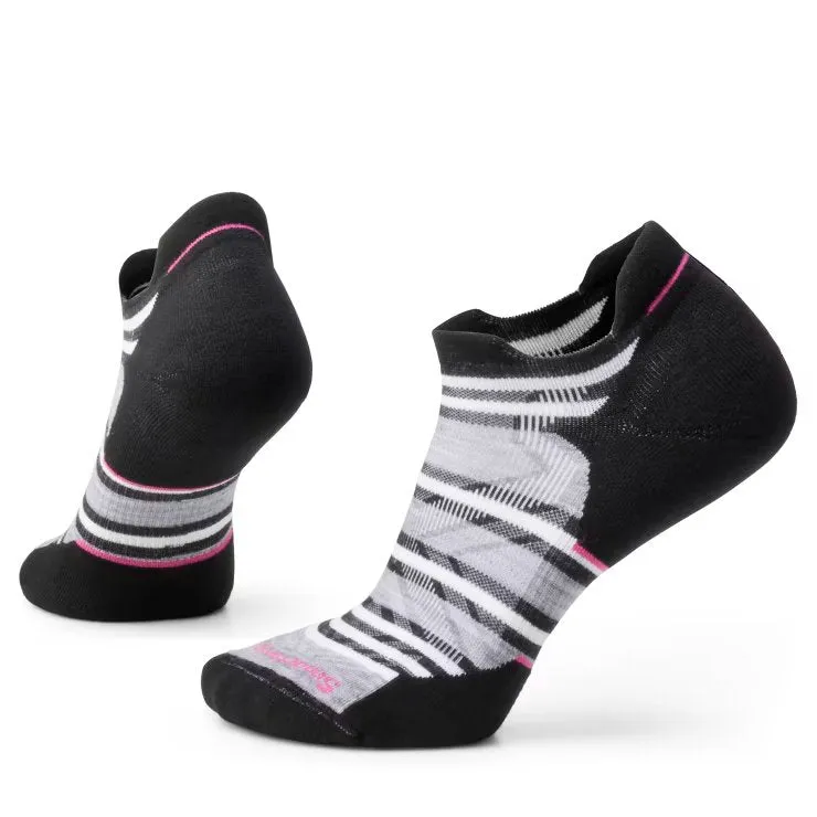 Run Targeted Cushion Stripe Low Ankle Socks (Women's) - SW001672