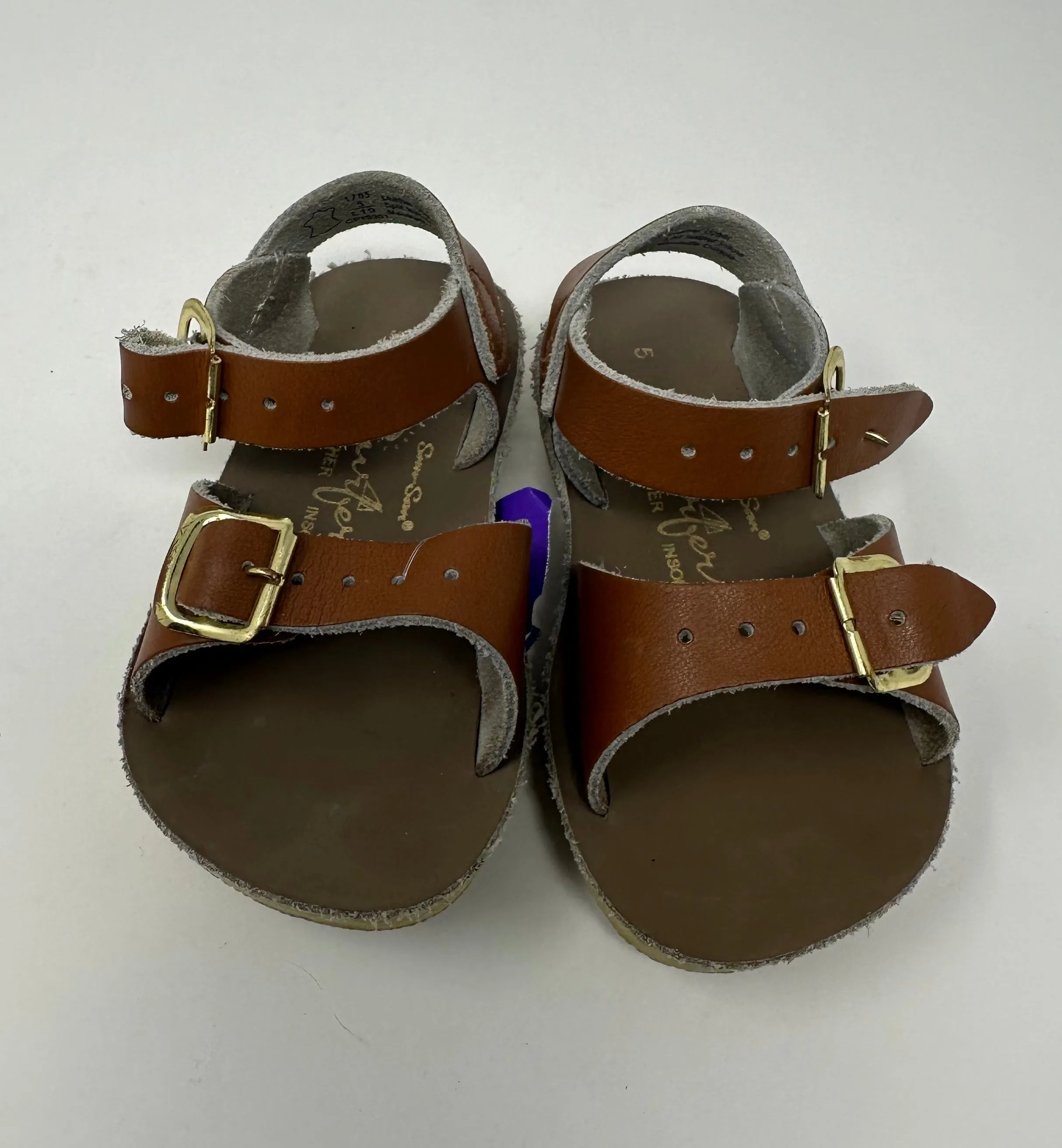 Saltwater Sandals Leather size 4