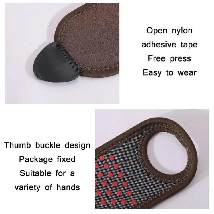 Self-Heating And Anti-Sprain Wiist Brace(Brown)