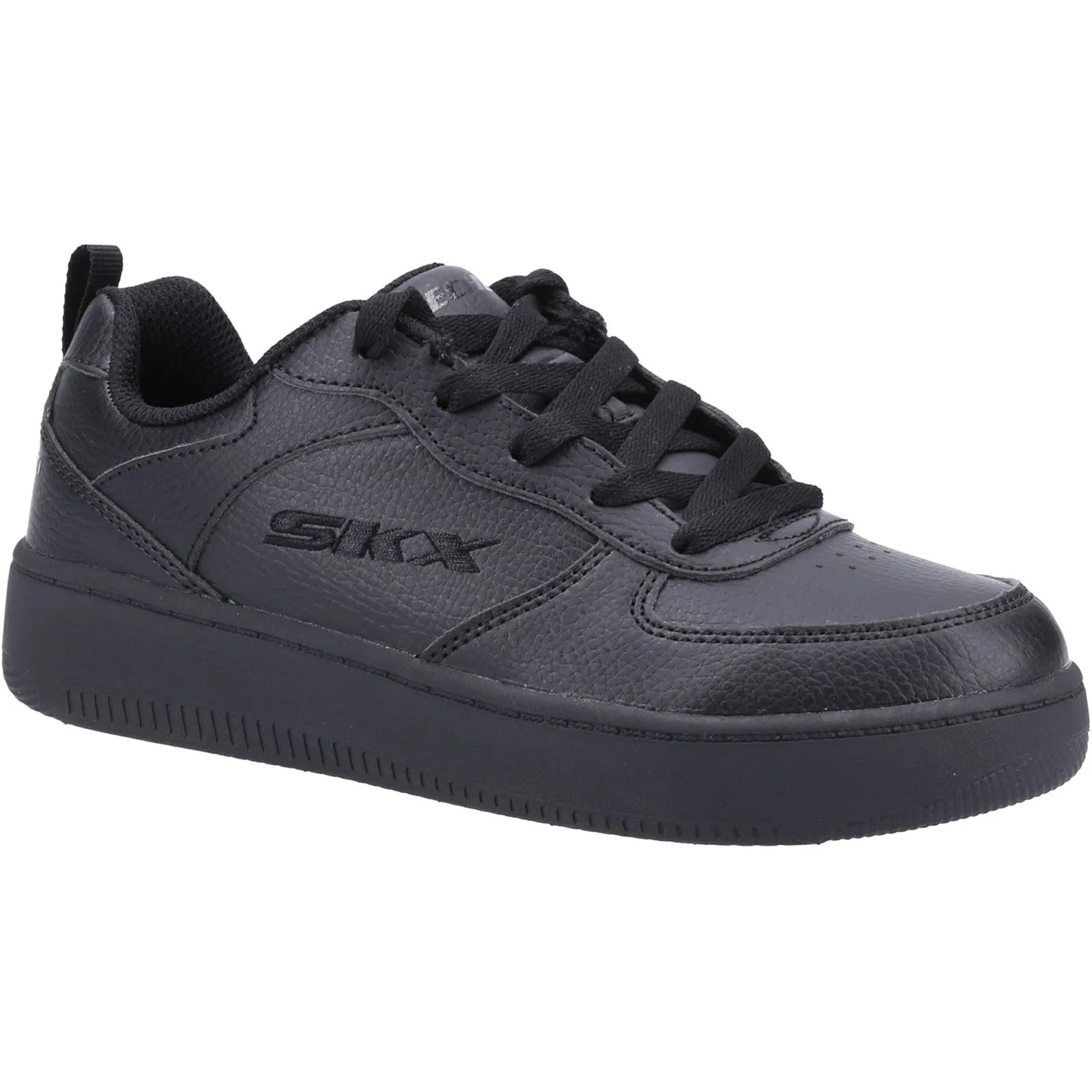 Skechers Boys Sport Court 92 School Shoes - Black