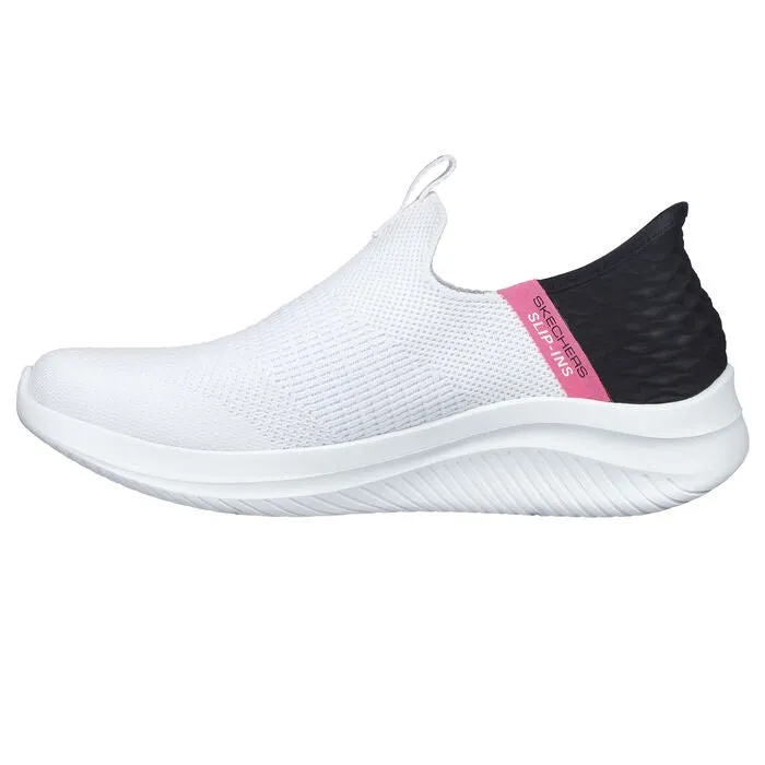 Skechers Ultra Flex 3.0 White Step SLIP INS Fresh Time