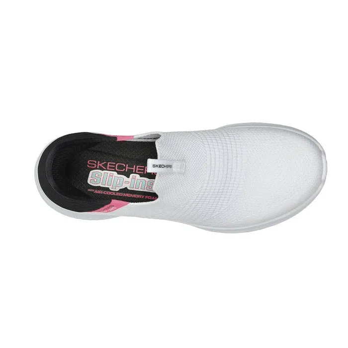 Skechers Ultra Flex 3.0 White Step SLIP INS Fresh Time