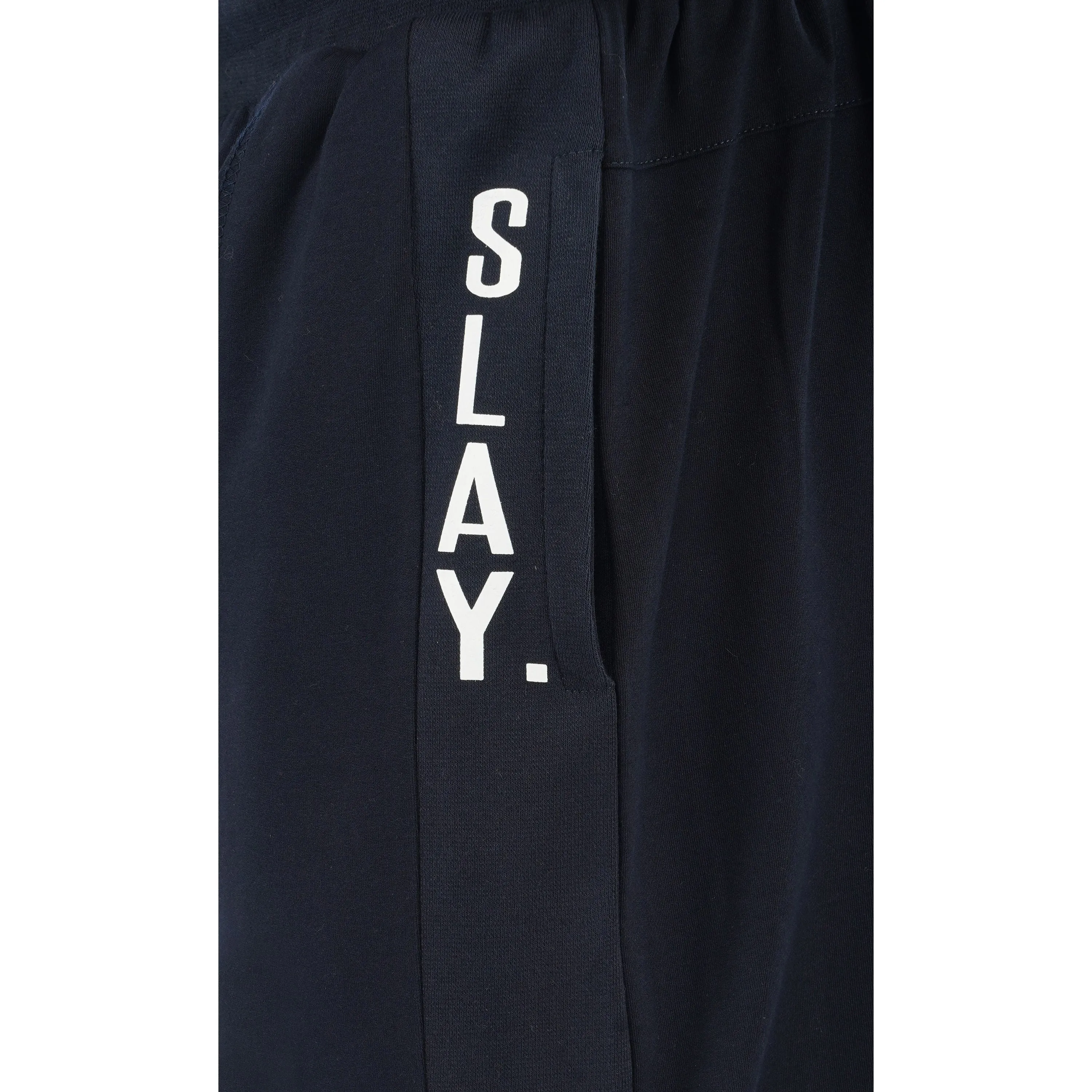 SLAY. Men's Activewear Black Sports Shorts