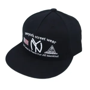 Snapback Hat New York USA Flag Illuminati Embroidery Hiphop Baseball Cap TR21386