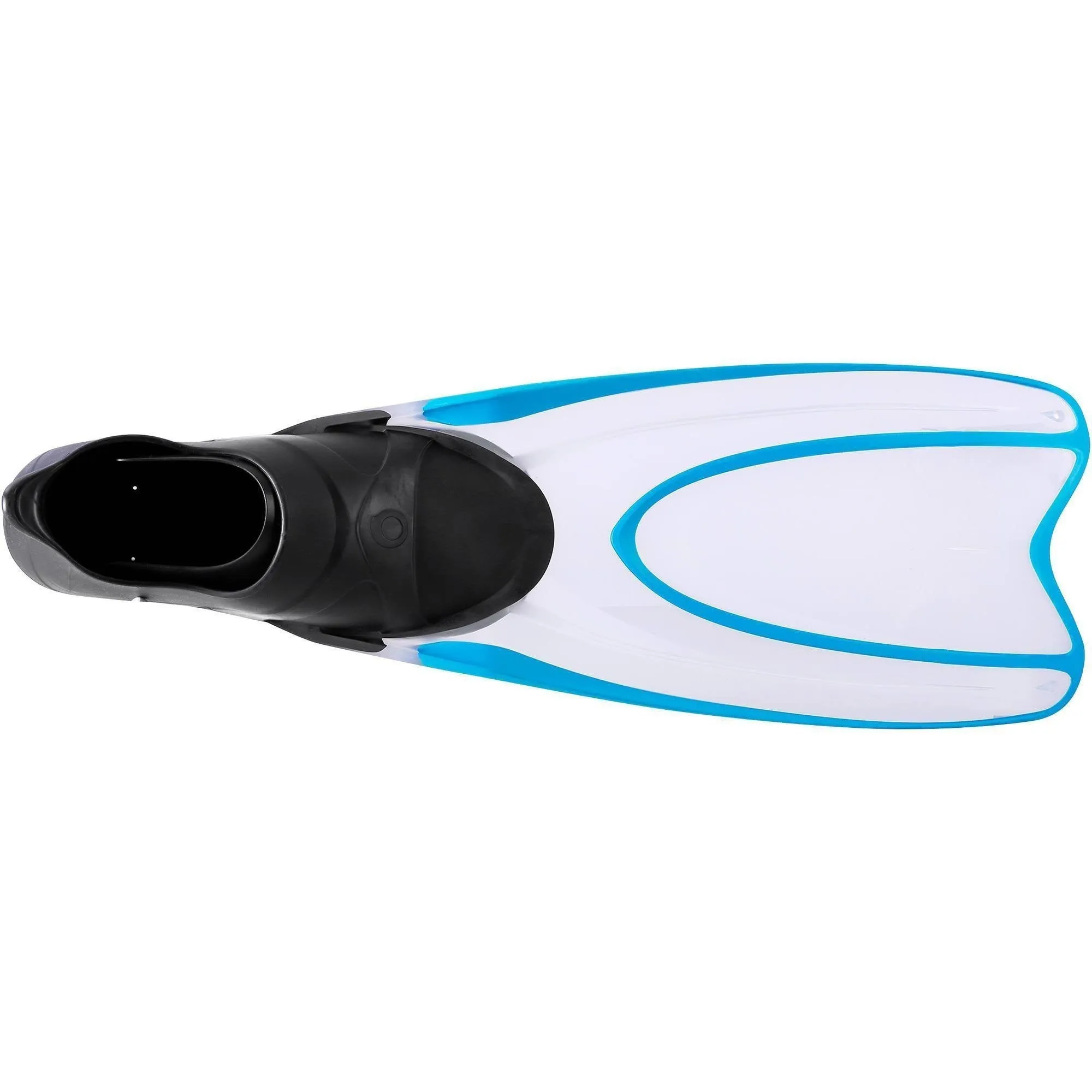 Snorkeling Fins 500 Translucent