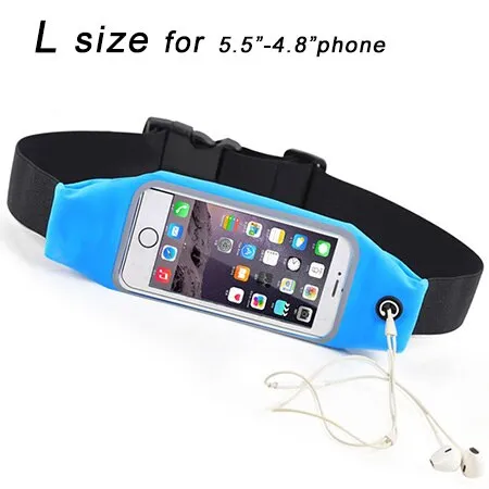 Sport Belt For XOLO Mobile SmartPhone 3.7"-6" Universal Running Bag Waist Pocket Case Cover 5.5" Gym Jog Waterproof Workout Case