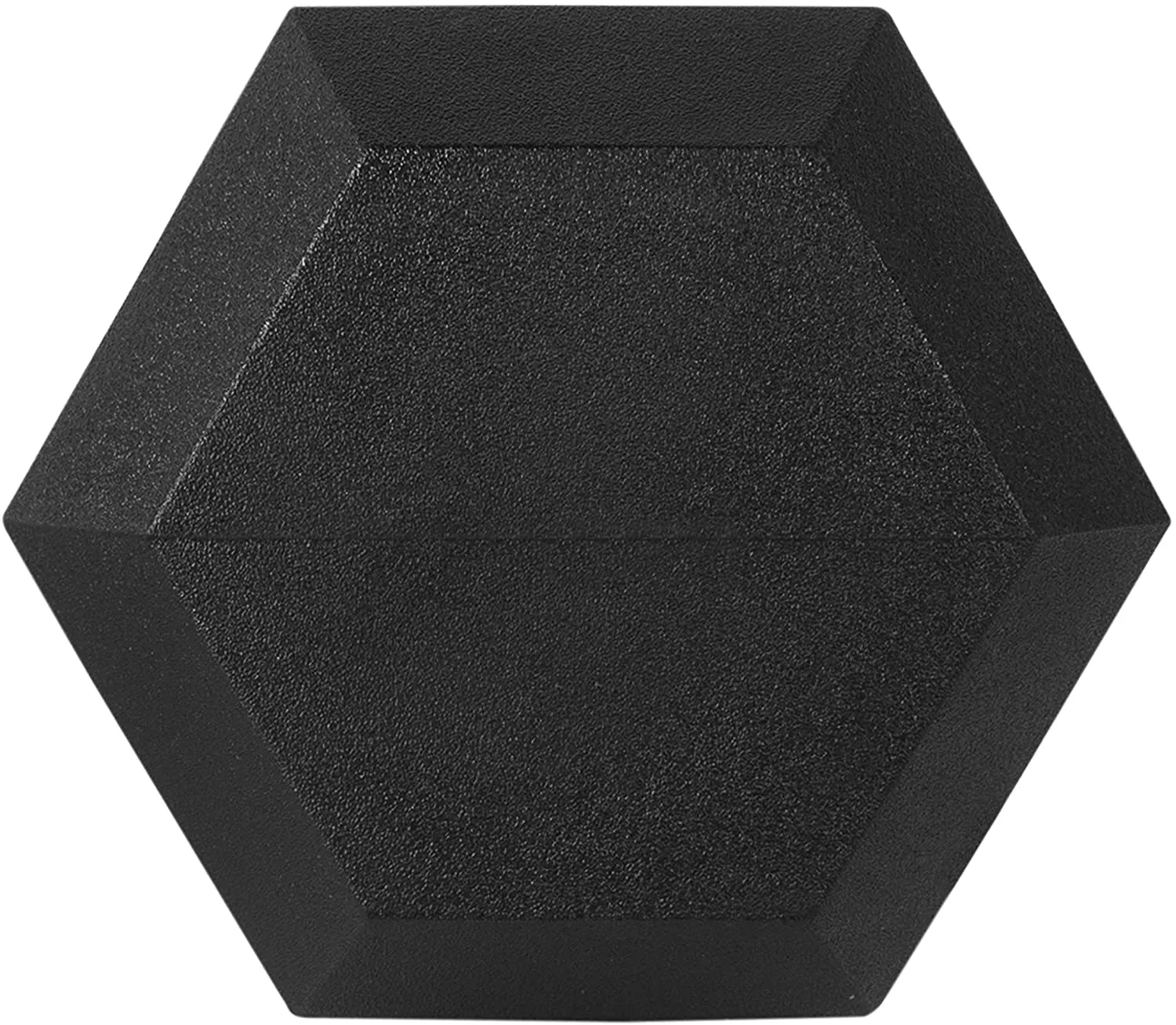 Sporzon! Rubber Encased Hex Dumbbell in Pairs or Singles