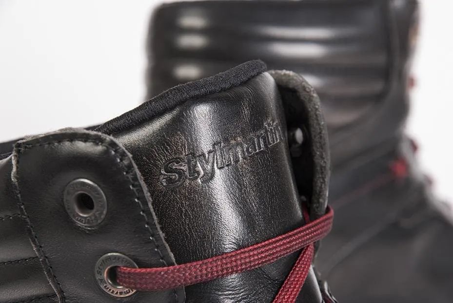 Stylmartin Iron WP Sneaker Motorcycle Boots in Black