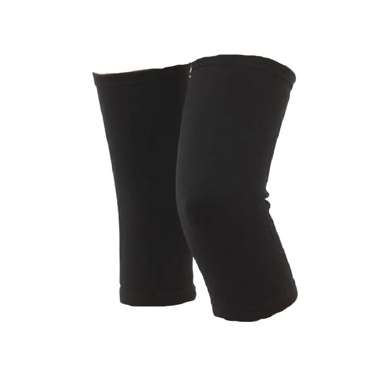 Thin Nylon Stockings Joint Warmth Sports Knee Pads, Specification: M (Black)