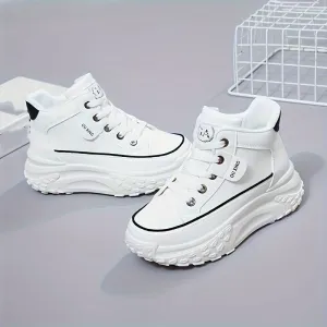 Ultimate Style & Comfort  Soft Sole High Top Platform Sneaker Boots