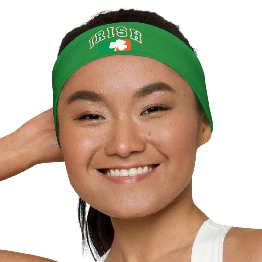 Unisex Quick Dry Irish Logo Universal Sports Headband