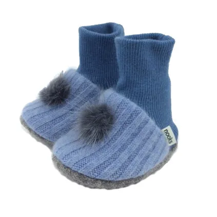 Upcycled Cashmere Pre-Walking Booties