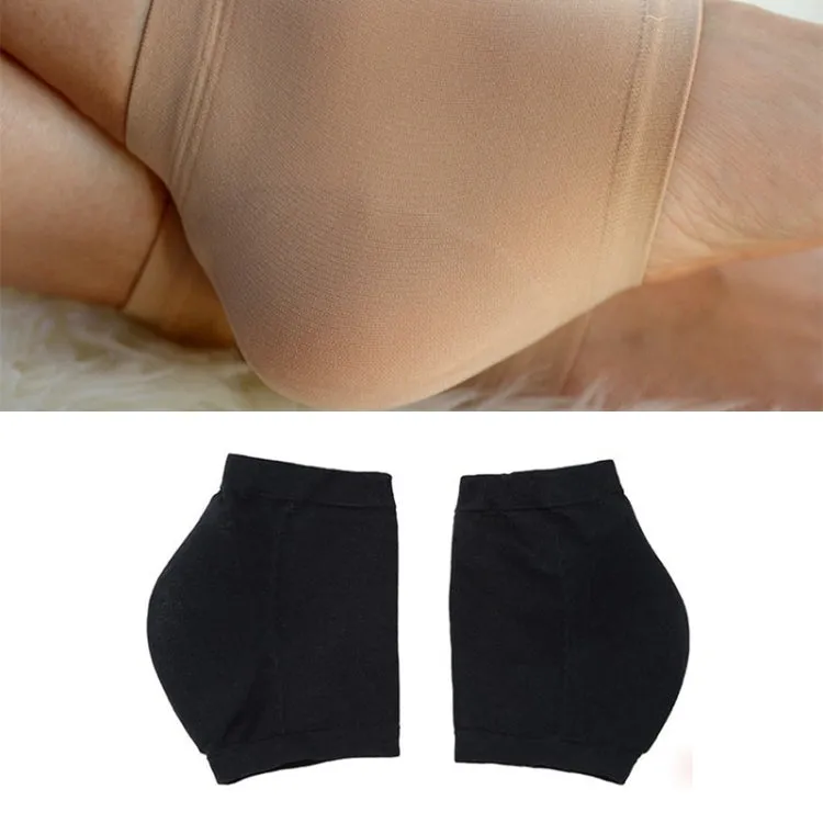 Winter Anti-cracking Silicone Moisturizing Heel Socks, One Pair, Size:L Code (42-46)(Black)