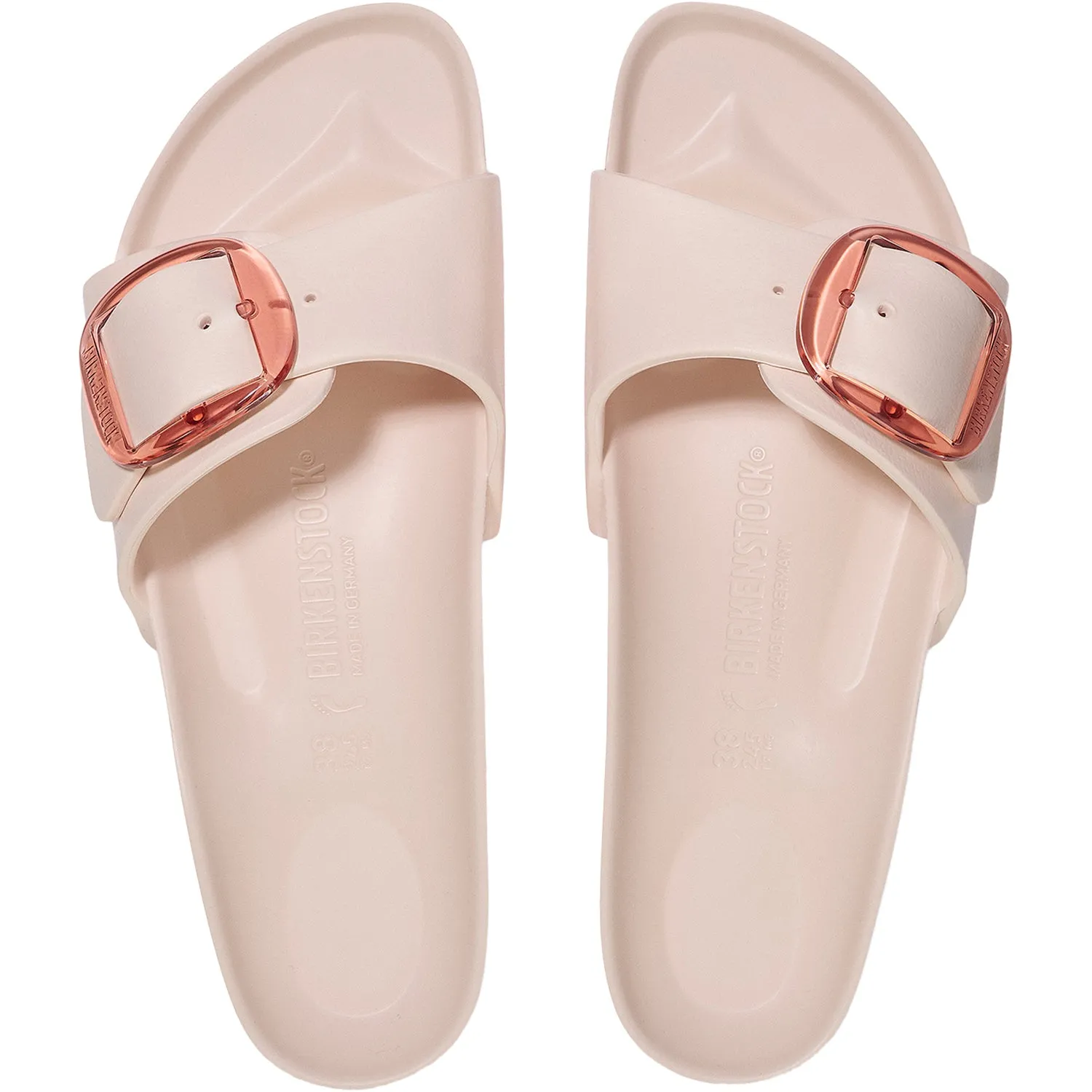 Women's Birkenstock Big Buckle Madrid Eva Light Rose