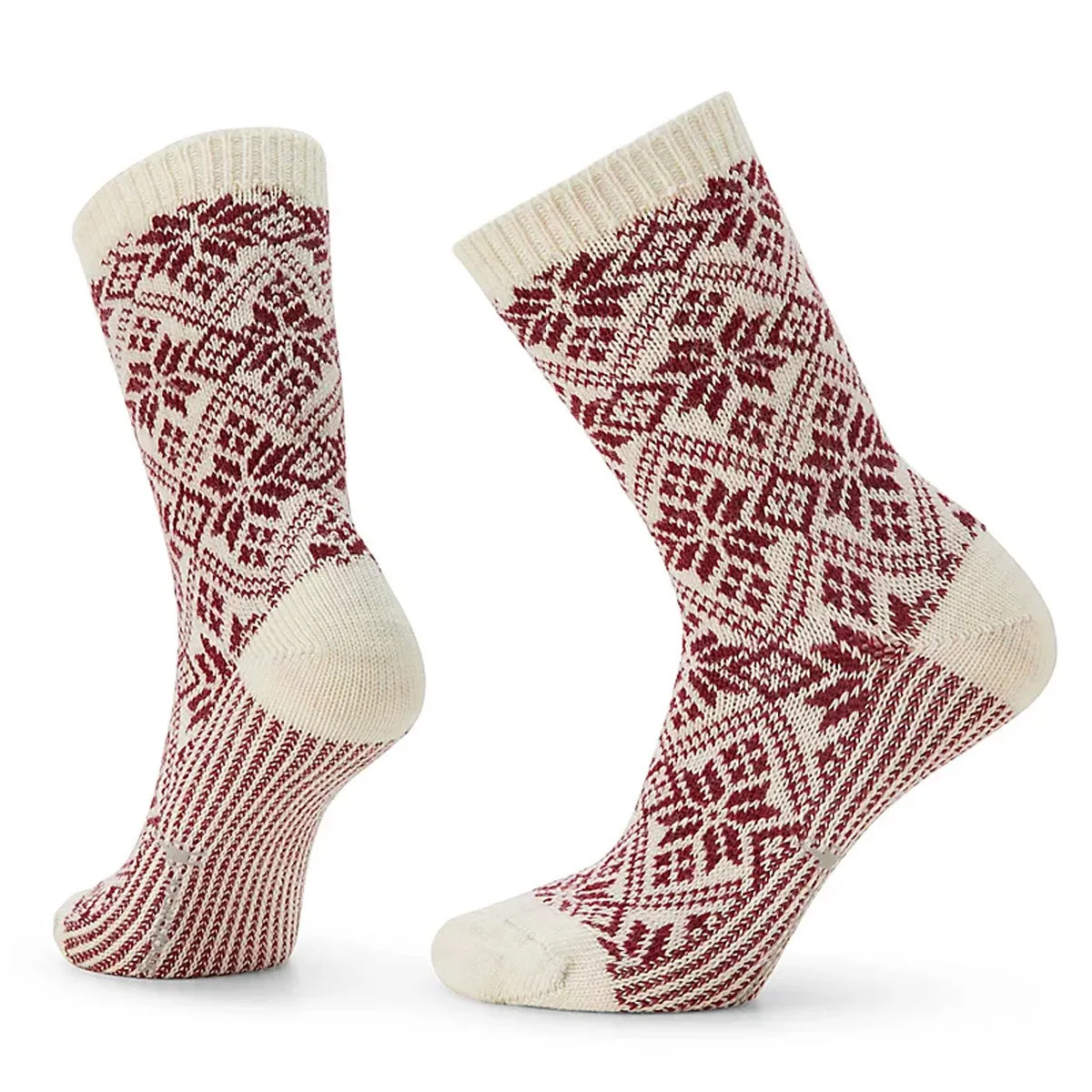 Women's Everyday Traditional Snowflake Crew Socks