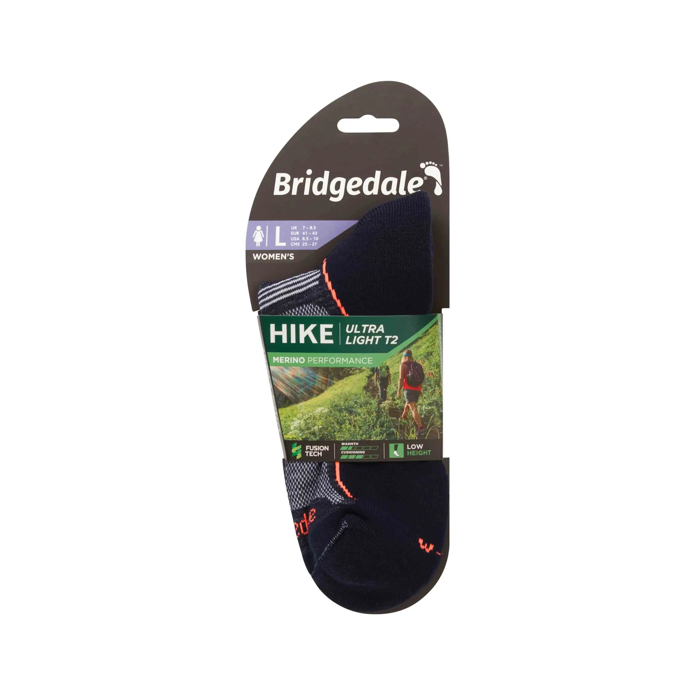 Womens Hike Ultra Light T2 Performance Low Cut Socks