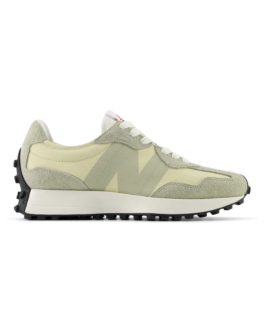 Women's New Balance 327 - Green / Beige