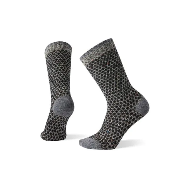 Women's Popcorn Polka Dot Crew Socks