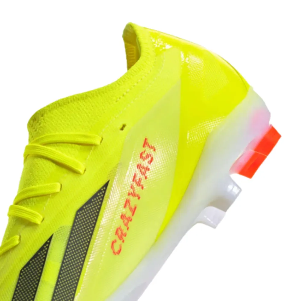 X Crazyfast Pro Firm Ground Football Shoe (Solar Yellow/Core Black/Cloud White)